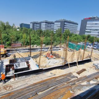 Construction of the el12 office and warehouse facility in Katowice has begun