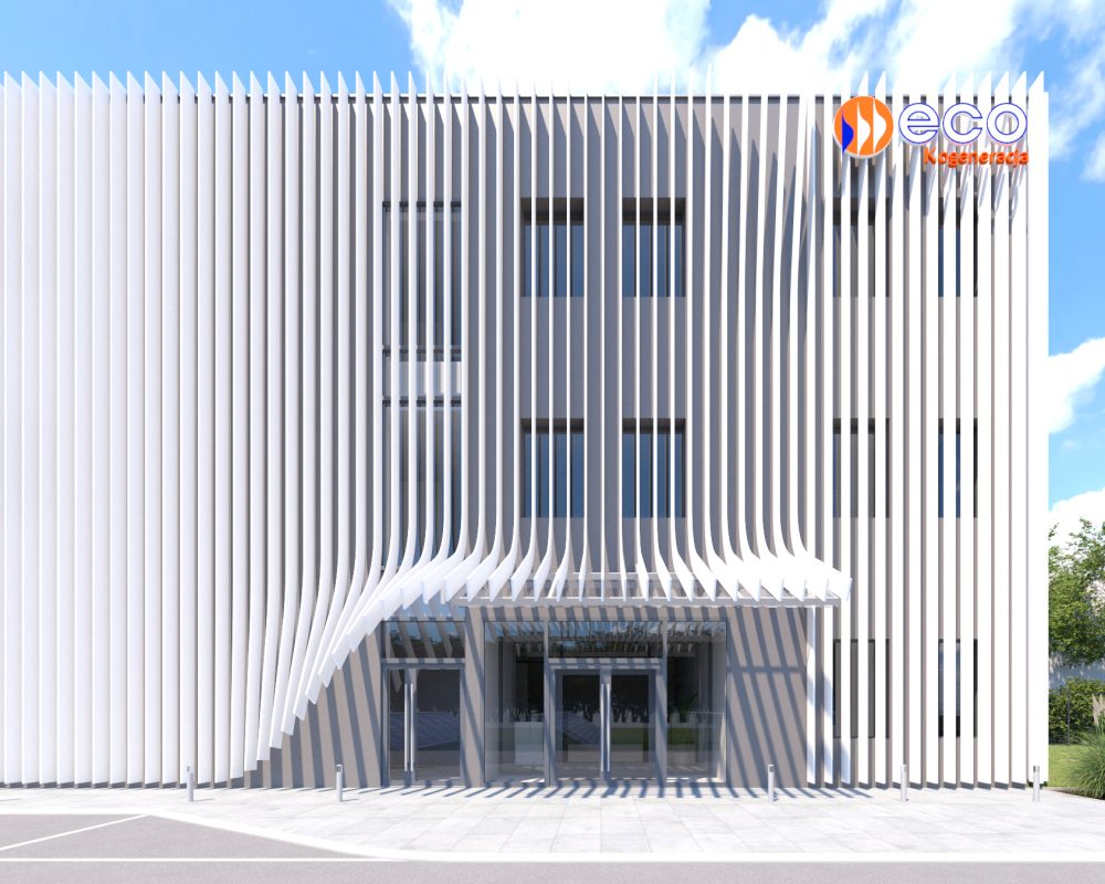 ECO Kogeneracja Office Building on Harcerska Street in Opole